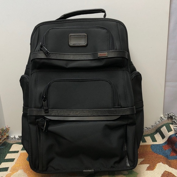 TUMI Alpha³ Expandable Ballistic Backpack | Corporate Travel & Tech Pro Ready - Picture 1 of 6